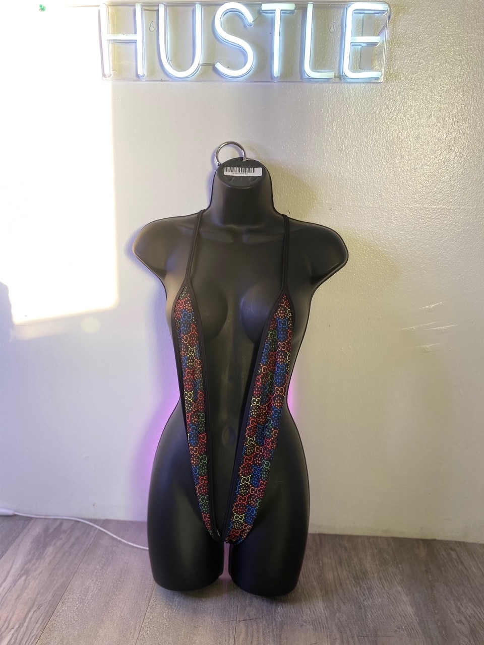 Gucci Black Multi Color One Piece Set – Black Candy